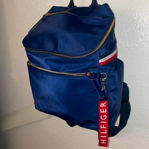 Navy blue tommy hillfiger backpack